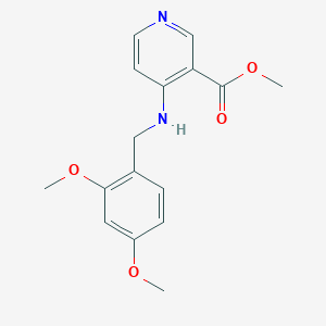 Methyl 4-((2,4-dimethoxybenzyl)amino)nicotinate