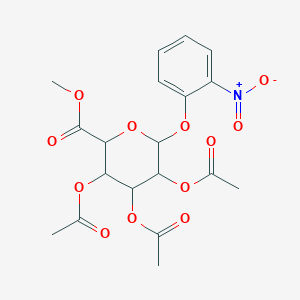 2-Nitrophenyl 2,3,4-Tri-O-acetyl-beta-D-glucuronide, Methyl Ester