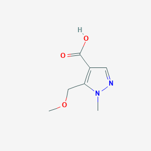 5-(methoxymethyl)-1-methyl-1H-pyrazole-4-carboxylic acid