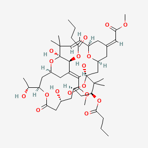 molecular formula C45H68O17 B1233551 Bryostatin 8 