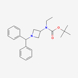 tert-Butyl (1-benzhydrylazetidin-3-yl)(ethyl)carbamate