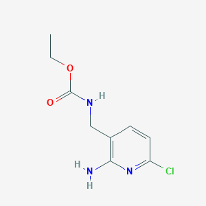 Ethyl [(2-amino-6-chloropyridin-3-yl)methyl]carbamate