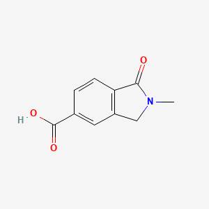 2-Methyl-1-oxo-2,3-dihydro-1H-isoindole-5-carboxylic acid