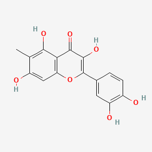 molecular formula C16H12O7 B1233565 松柏酮 CAS No. 491-49-6