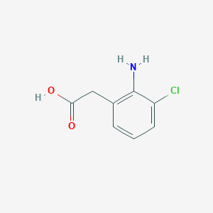 2-(2-Amino-3-chlorophenyl)acetic acid