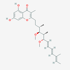 molecular formula C28H38O6 B1233567 Stigmatellin X 