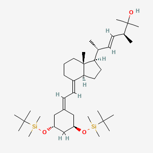 (3S,6R,E)-6-((1R,3aS,7aR,E)-4-(2-((3R,5R)-3,5-Bis((tert-butyldimethylsilyl)oxy)cyclohexylidene)ethylidene)-7a-methyloctahydro-1H-inden-1-yl)-2,3-dimethylhept-4-en-2-ol