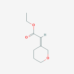 Ethyl (E)-2-(dihydro-2H-pyran-3(4H)-ylidene)acetate