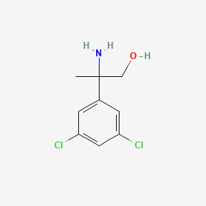 2-Amino-2-(3,5-dichlorophenyl)propan-1-ol