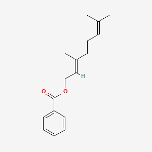 molecular formula C17H22O2 B1233585 Geranyl benzoate CAS No. 94-48-4