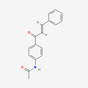 molecular formula C17H15NO2 B1233587 4'-Acetamidochalcone CAS No. 19337-19-0