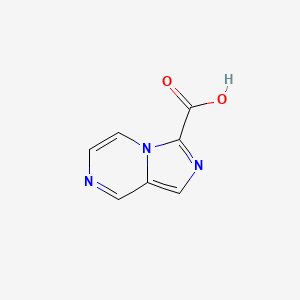 Imidazo[1,5-a]pyrazine-3-carboxylic acid