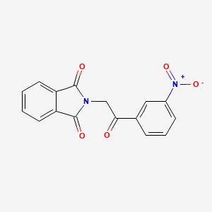 2-(2-(3-Nitrophenyl)-2-oxoethyl)isoindoline-1,3-dione