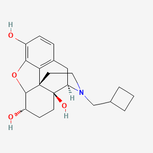 (4R,4aS,7S,12bS)-3-(cyclobutylmethyl)-1,2,4,5,6,7,7a,13-octahydro-4,12-methanobenzofuro[3,2-e]isoquinoline-4a,7,9-triol