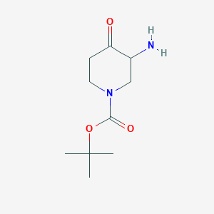 tert-Butyl 3-amino-4-oxopiperidine-1-carboxylate