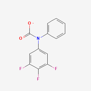 N-phenyl-N-(3,4,5-trifluorophenyl)carbamate