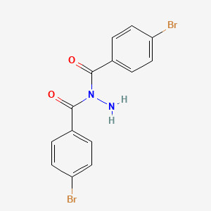 4-bromo-N-(4-bromobenzoyl)benzohydrazide