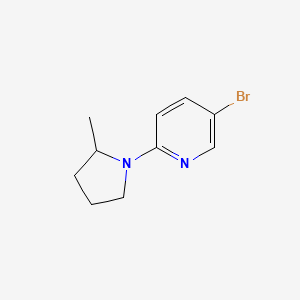 5-Bromo-2-(2-methylpyrrolidin-1-yl)pyridine