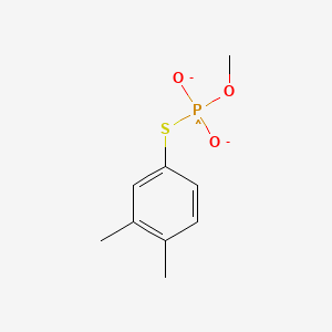 Methyl 3,4-xylylphosphorothioate (7CI)