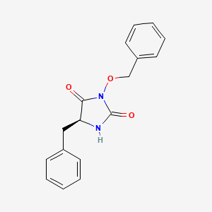 (5S)-5-benzyl-3-phenylmethoxyimidazolidine-2,4-dione