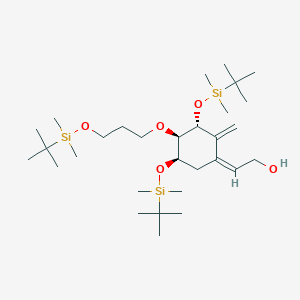 molecular formula C30H62O5Si3 B12336005 Eldecalcitol interMediates 