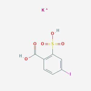 Benzoic acid, 4-iodo-2-sulfo-, potassium salt (1:1)