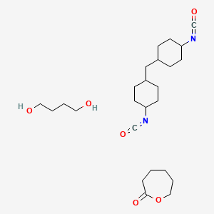 Butane-1,4-diol;1-isocyanato-4-[(4-isocyanatocyclohexyl)methyl]cyclohexane;oxepan-2-one