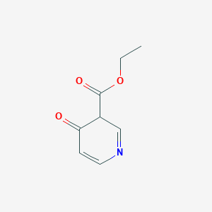 molecular formula C8H9NO3 B12336096 3-Ethoxycarbonyl-4-pyridone 