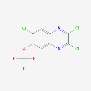 2,3,6-Trichloro-7-(trifluoromethoxy)quinoxaline