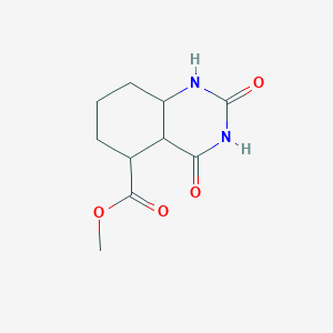 5-Quinazolinecarboxylic acid, 1,2,3,4-tetrahydro-2,4-dioxo-, methyl ester