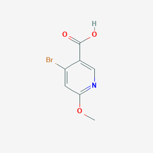 molecular formula C7H6BrNO3 B12336173 4-Bromo-6-methoxynicotinic acid CAS No. 1060806-61-2