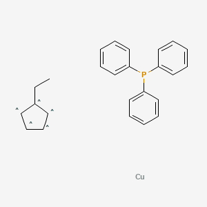 molecular formula C25H24CuP B12336212 CID 16213733 