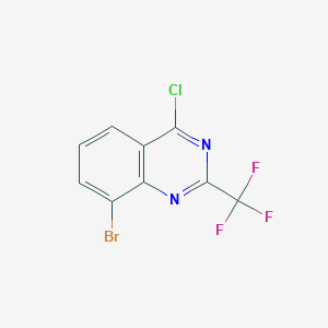 8-Bromo-4-chloro-2-(trifluoromethyl)quinazoline