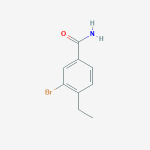 3-Bromo-4-ethyl-benzamide