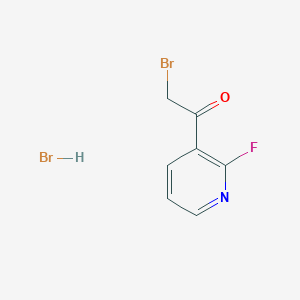 2-Bromo-1-(2-fluoropyridin-3-yl)ethanone hydrobromide