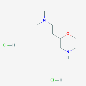 Dimethyl[2-(morpholin-2-yl)ethyl]amine dihydrochloride