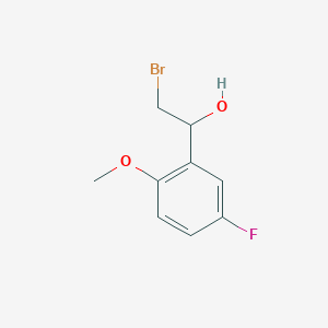 2-Bromo-1-(5-fluoro-2-methoxyphenyl)ethan-1-ol