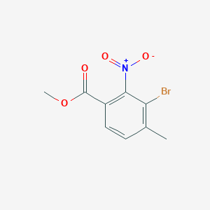 Methyl 3-bromo-4-methyl-2-nitrobenzoate