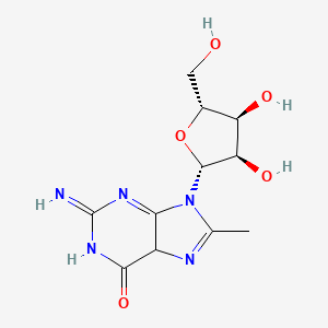 Guanosine, 8-methyl-