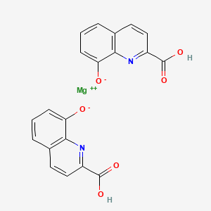 molecular formula C20H12MgN2O6 B12336394 Magnesium 8-hydroxyquinolinate 