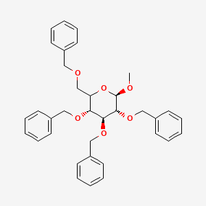 (2R,3R,4S,5R)-2-methoxy-3,4,5-tris(phenylmethoxy)-6-(phenylmethoxymethyl)oxane