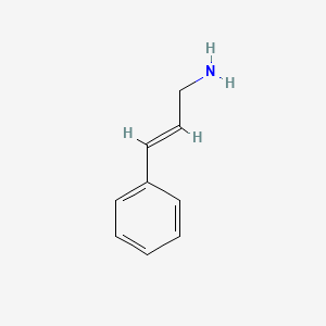 molecular formula C9H11N B1233655 Cinnamylamine CAS No. 4335-60-8