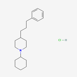 1-Cyclohexyl-4-(3-phenylpropyl)piperidine hydrochloride