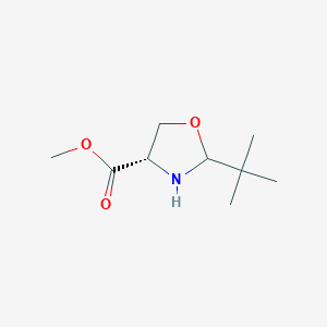 Methyl (4S)-2-(tert-Butyl)oxazolidine-4-carboxylate