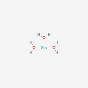 molecular formula H6O3Sm B12336623 Samarium;trihydrate 