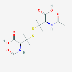 Valine, 3,3'-dithiobis[N-acetyl-