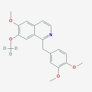 Isoquinoline, 1-[(3,4-dimethoxyphenyl)methyl]-6-methoxy-7-(methoxy-d3)-(9CI)