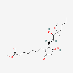 molecular formula C23H40O6 B1233674 Mexiprostil CAS No. 88980-20-5