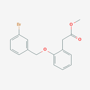 Methyl 2-(2-((3-bromobenzyl)oxy)phenyl)acetate