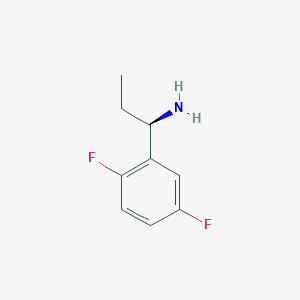 (R)-1-(2,5-Difluorophenyl)propan-1-amine